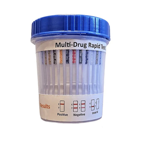 ASC 14-Panel Instant Drug Test Cup with Adulterants – Multi-Pack Options