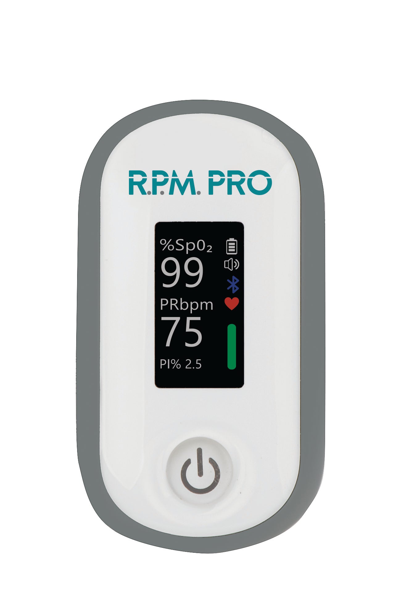 RPM Pro Bluetooth Pulse Oximeter – Wireless Oxygen & Pulse Monitor