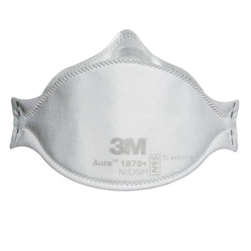3M Aura Health Care Particulate Respirator and Surgical Mask 1870+ N95 – 20 Count