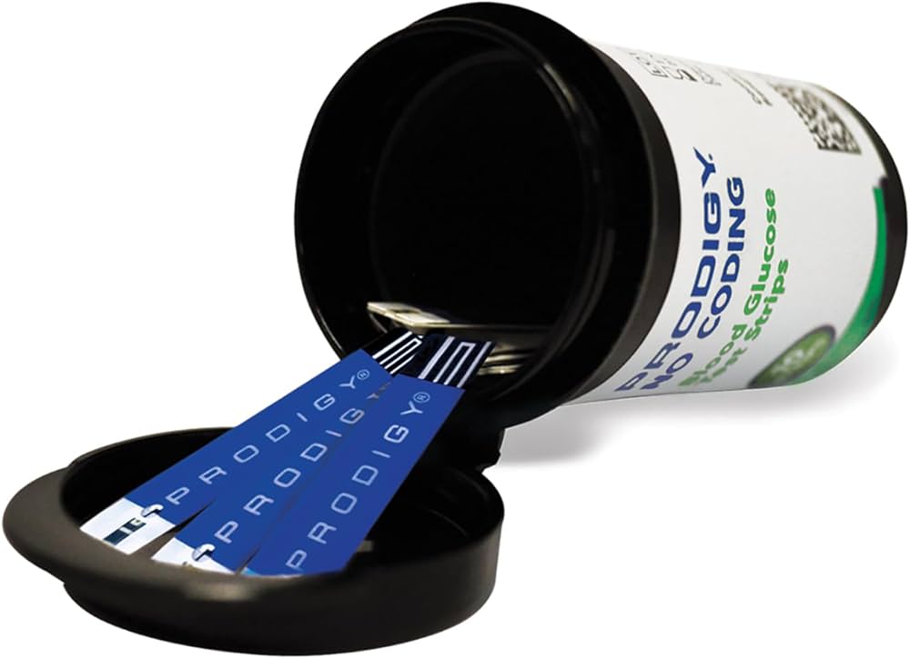 Prodigy 10400 No Coding Test Strips, 50 Count Test Strips