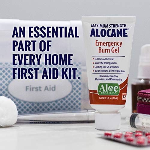 Alocane burn gel with aloe for first-degree burns
