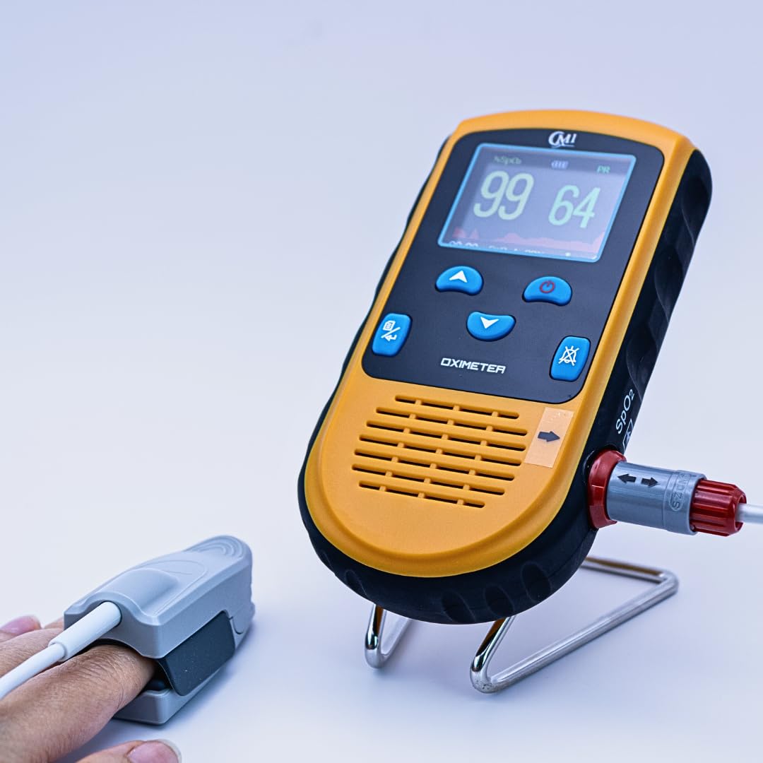 CMI Health Battery Operated Handheld Pulse Oximeter with Infant Foot Sensor & Adult Spot-Check