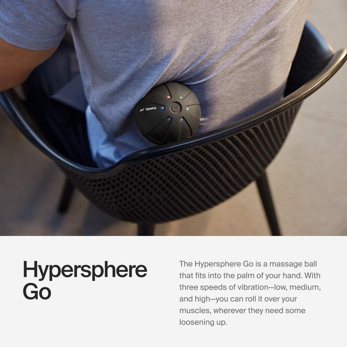Hyperice Hypersphere Go Vibrating Massage Ball
