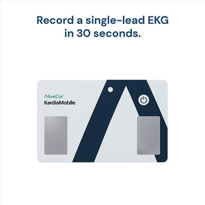 AliveCor KardiaMobile Card EKG Monitor