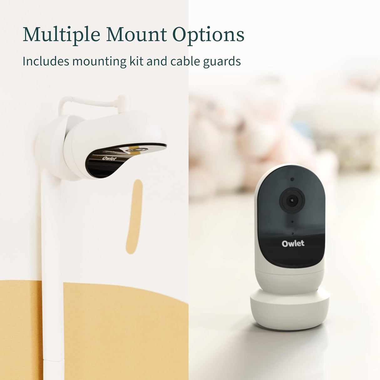 Owlet Cam Smart Baby Monitor – HD Video, Audio, Cry Alerts