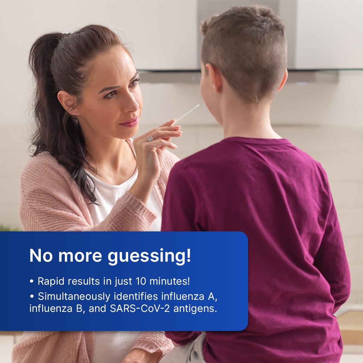 CorDx TyFast 3-in-1 Flu A/B & COVID-19 Home Test