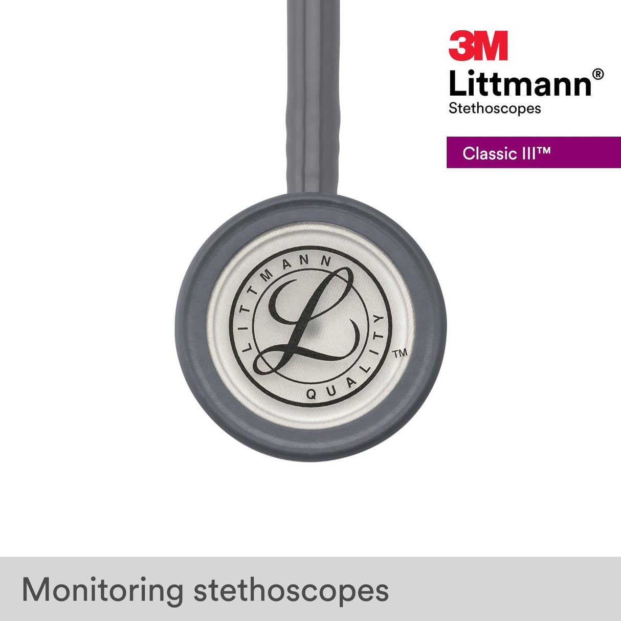 3M Littmann Classic III Stethoscope — Stainless Steel Finish