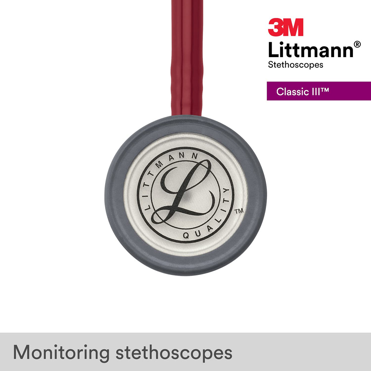 3M Littmann Classic III Stethoscope — Stainless Steel Finish