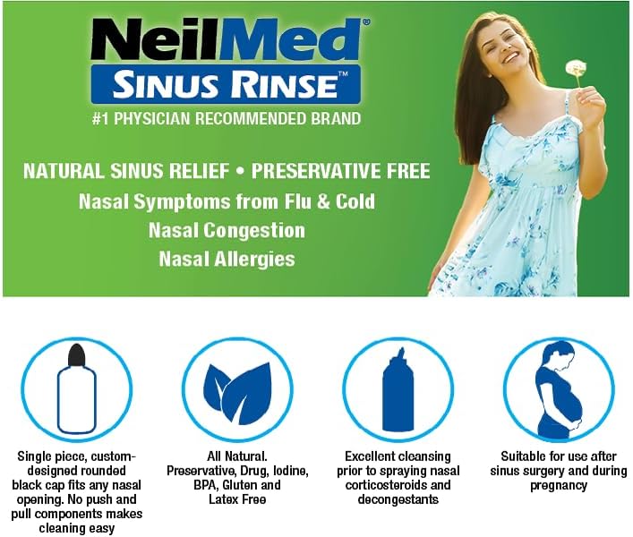 NeilMed Sinus Rinse Refill Packets (100 Count)