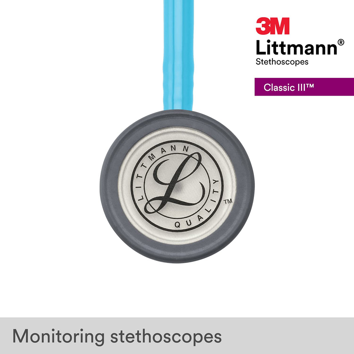 3M Littmann Classic III Stethoscope — Stainless Steel Finish