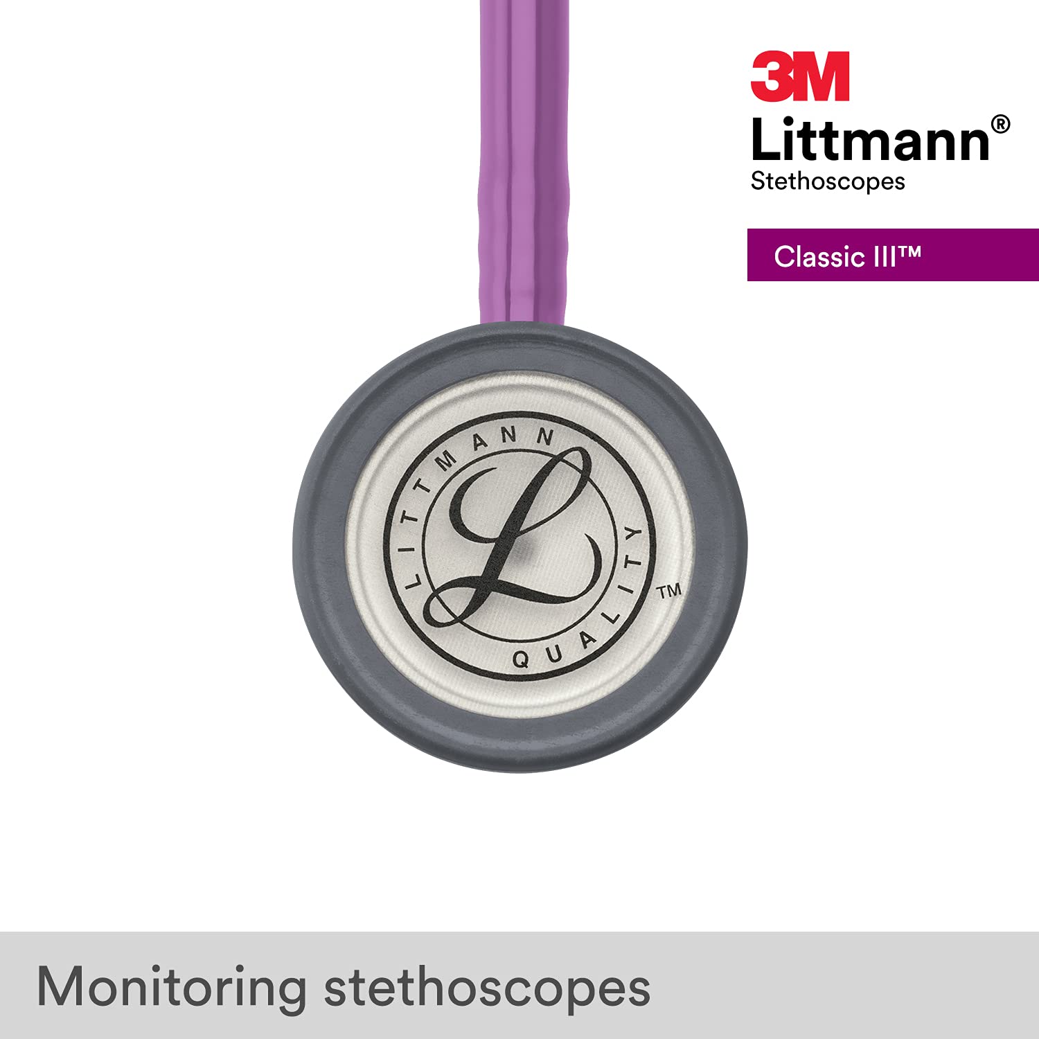 3M Littmann Classic III Stethoscope — Stainless Steel Finish
