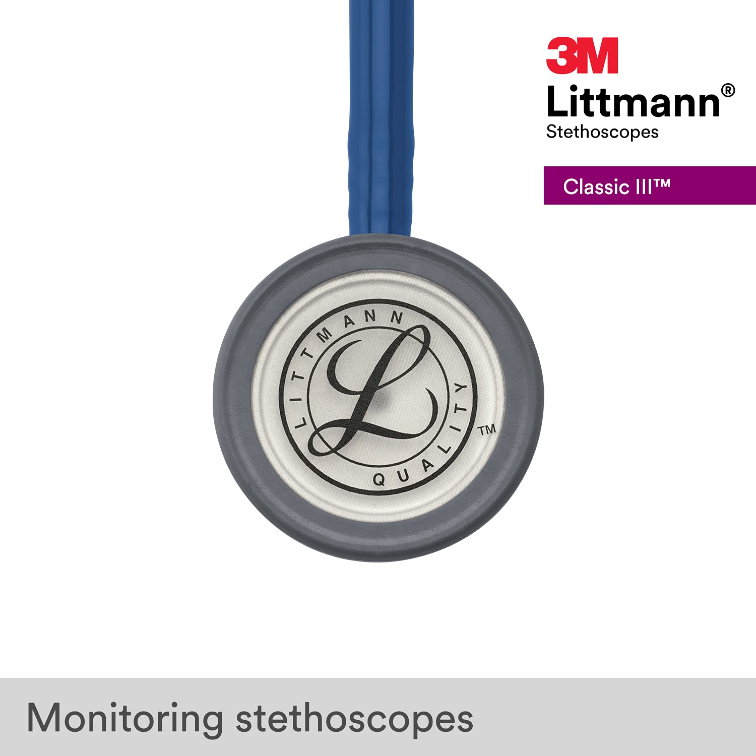 3M Littmann Classic III Stethoscope — Stainless Steel Finish