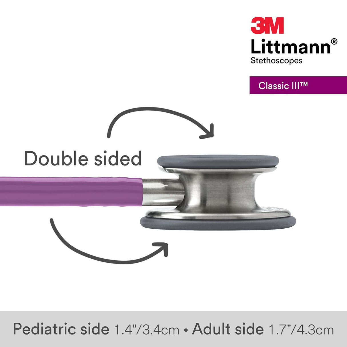 3M Littmann Classic III Stethoscope — Stainless Steel Finish
