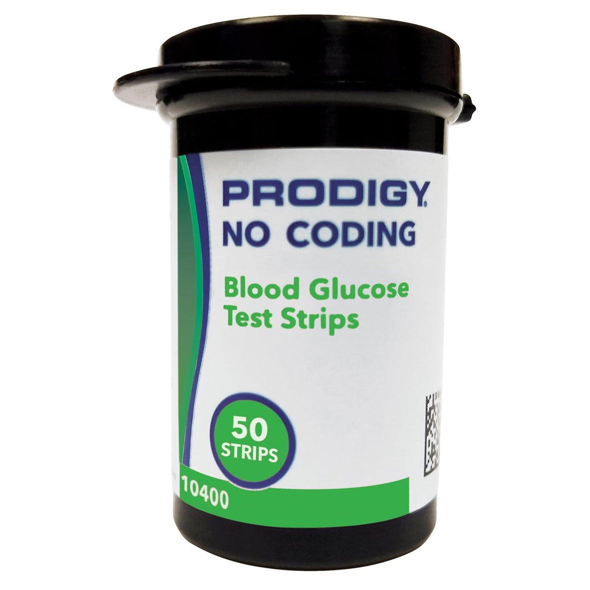 PRODIGY 10500 Talking Glucose Meter Kit with 100 No-Coding Test Strips (Green Packaging)