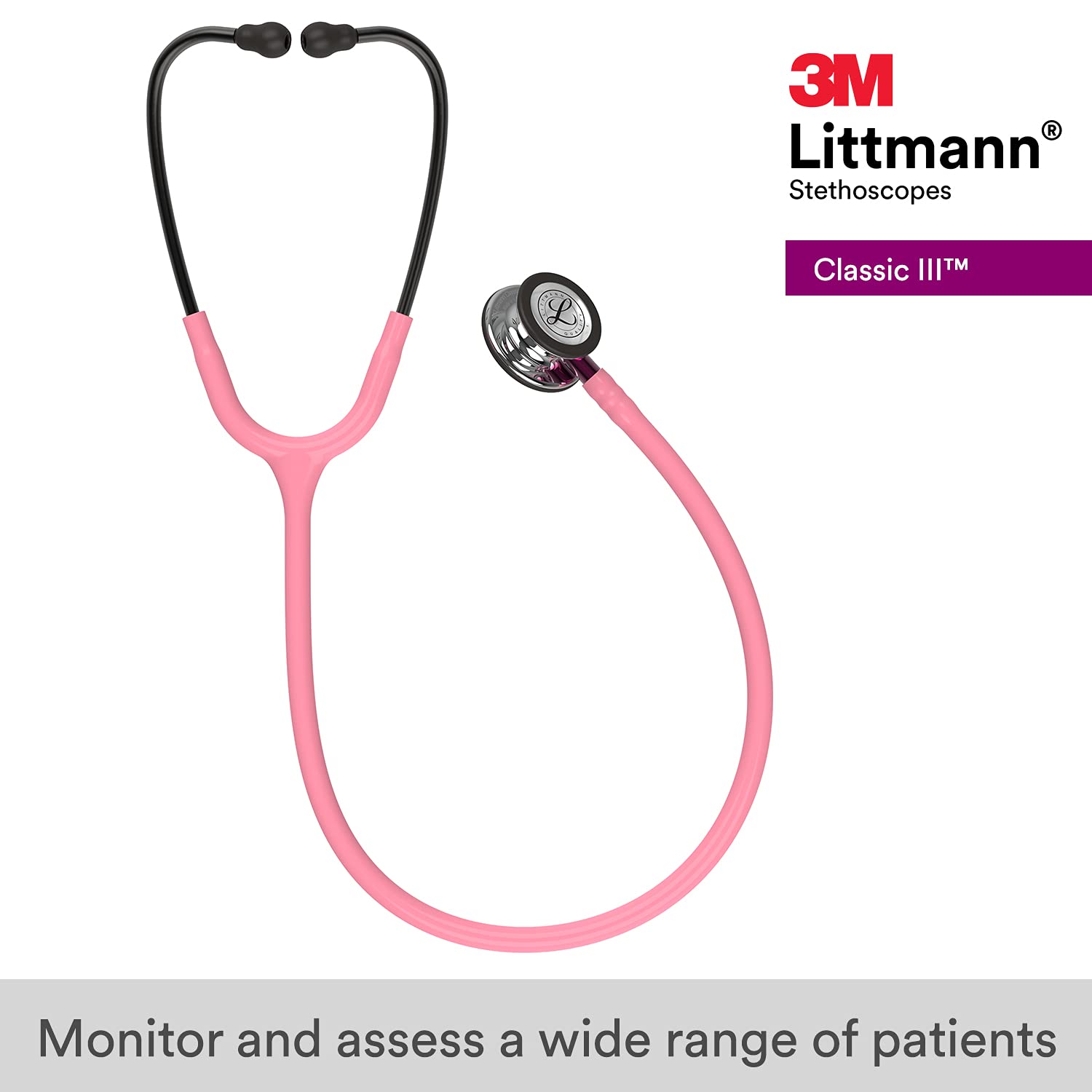 3M Littmann Classic III Stethoscope – Mirror Finish