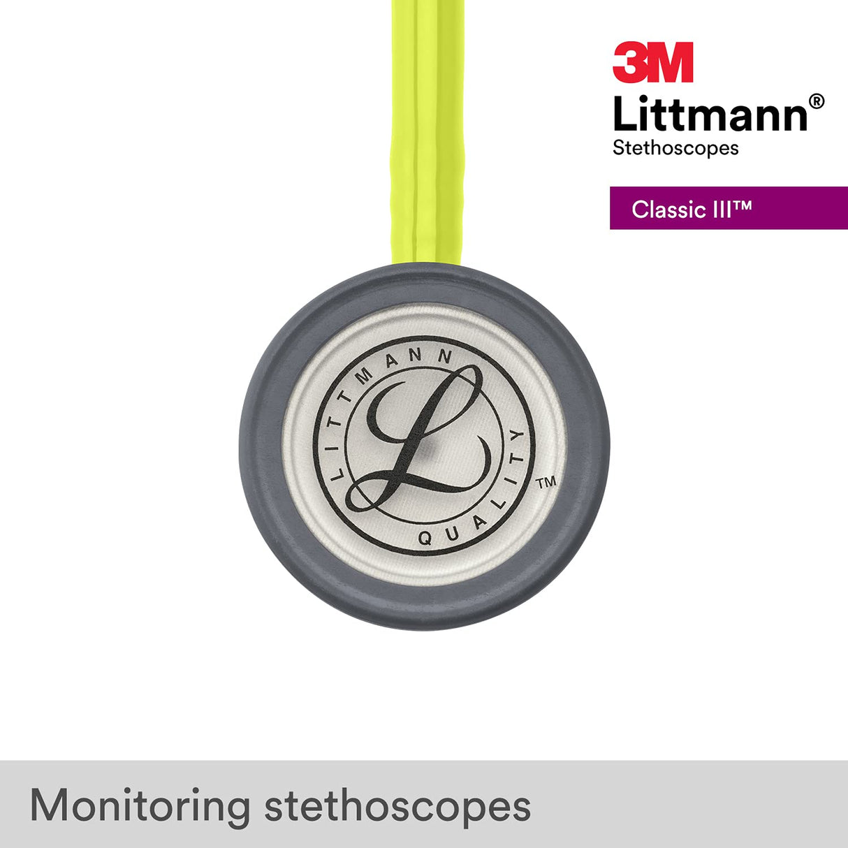 3M Littmann Classic III Stethoscope — Stainless Steel Finish