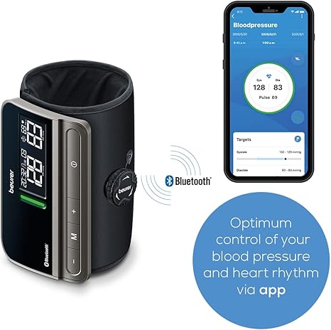 Beurer One-Piece Bluetooth Blood Pressure Monitor Elite 950 (BM81)