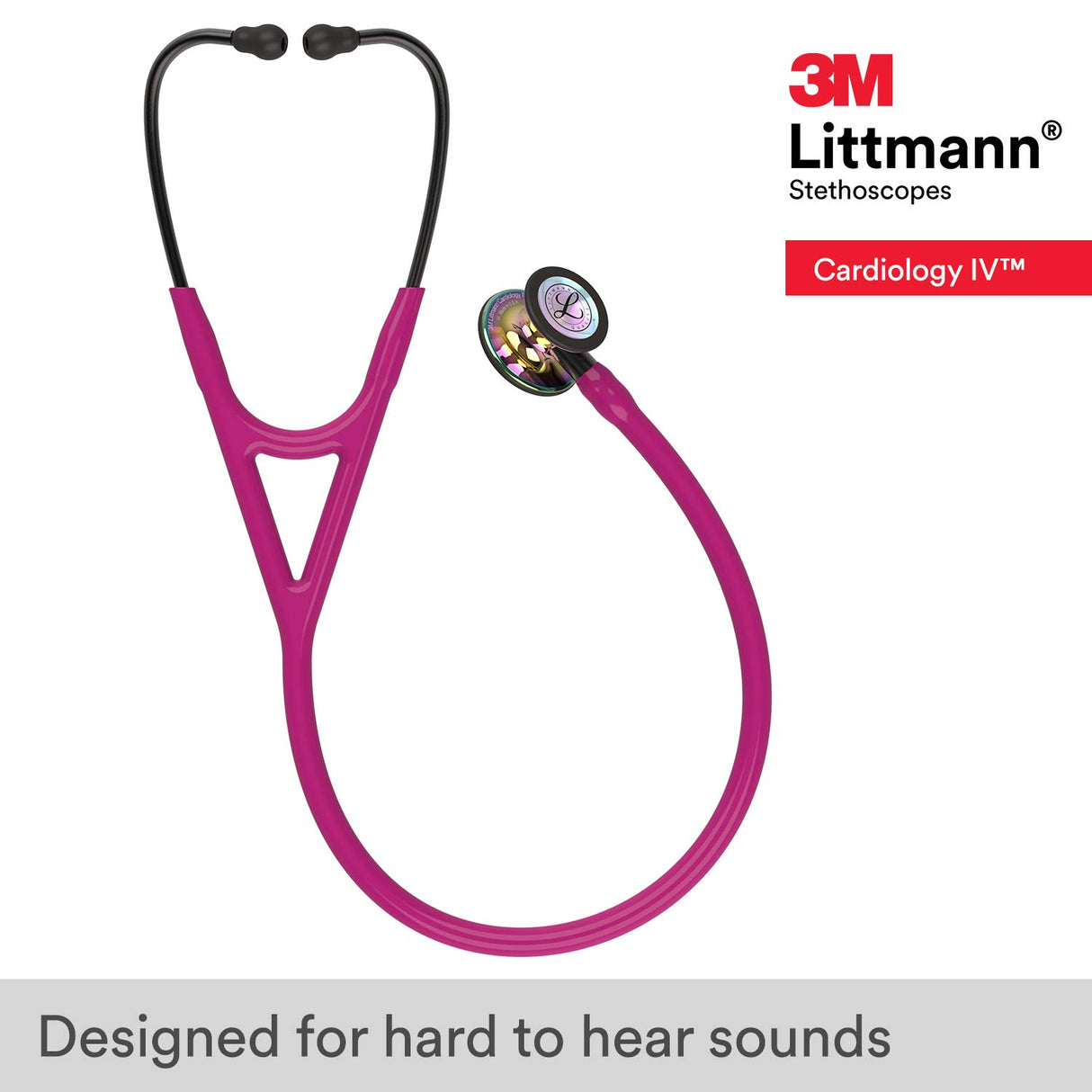 3M Littmann Cardiology IV Stethoscope – High Polish Rainbow Finish