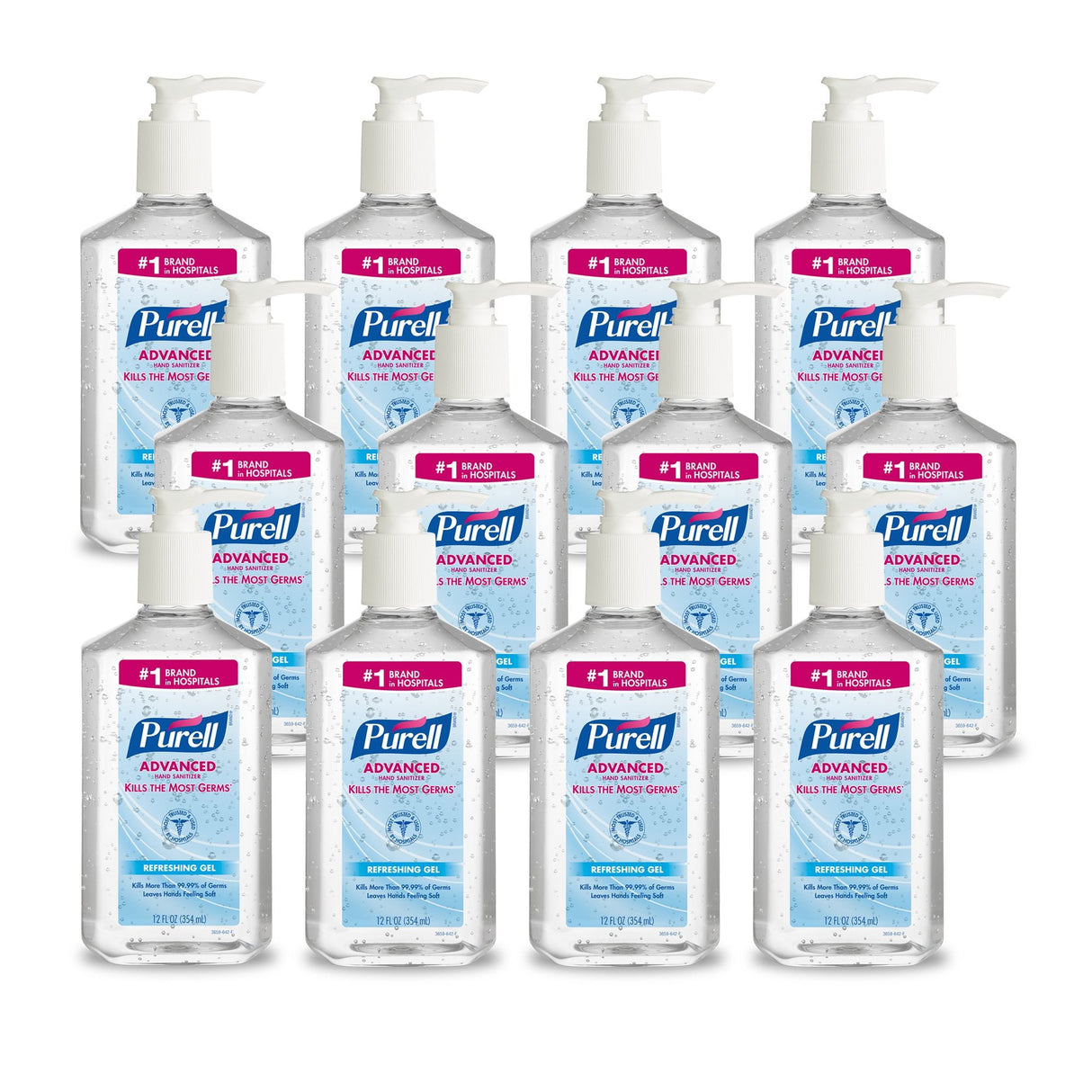 Purell Advanced Hand Sanitizer Pump Bottle - Ethyl Alcohol Gel