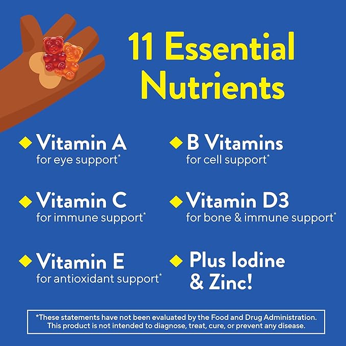 L'il Critters Gummy Vites Kids Multivitamins – 190 Count