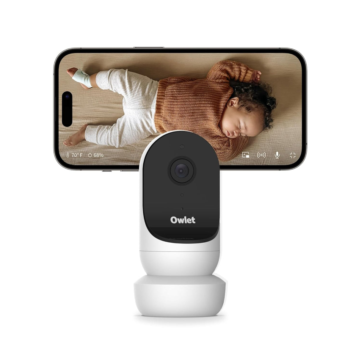 Owlet Cam Smart Baby Monitor – HD Video, Audio, Cry Alerts