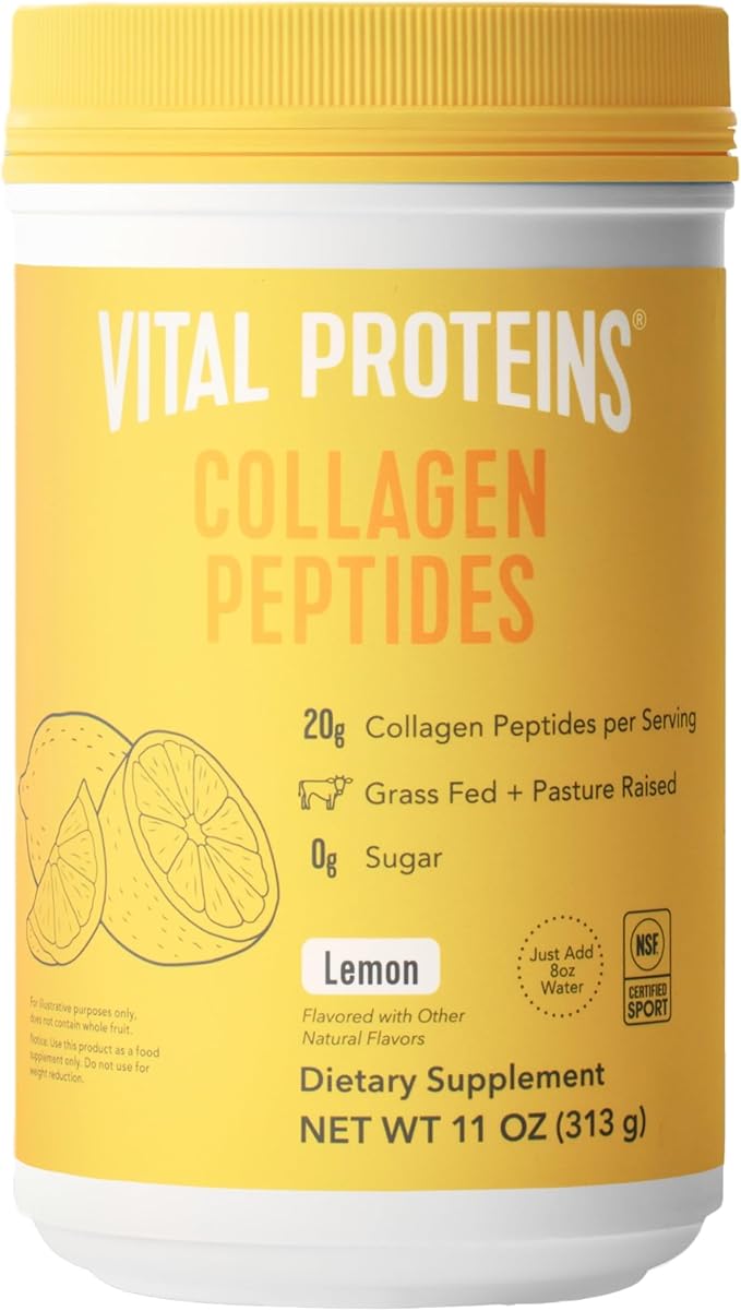 Vital Proteins Collagen Peptides Powder – Lemon Flavor