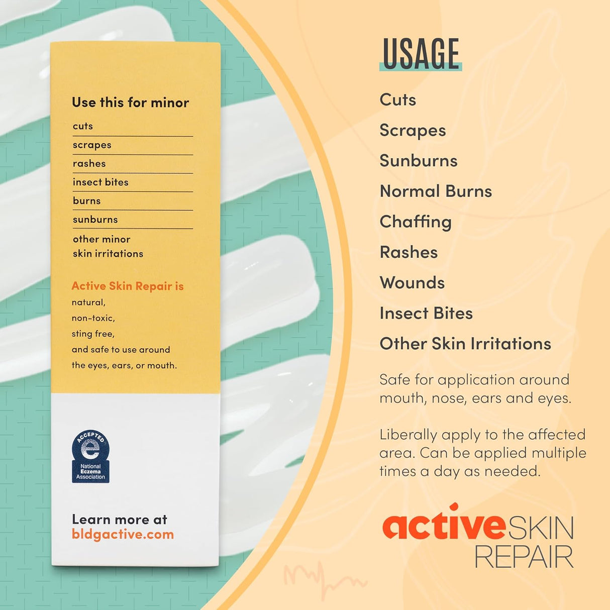 Active Skin Repair First Aid Healing Hydrogel 3 oz – Hypochlorous Acid Skin Repair