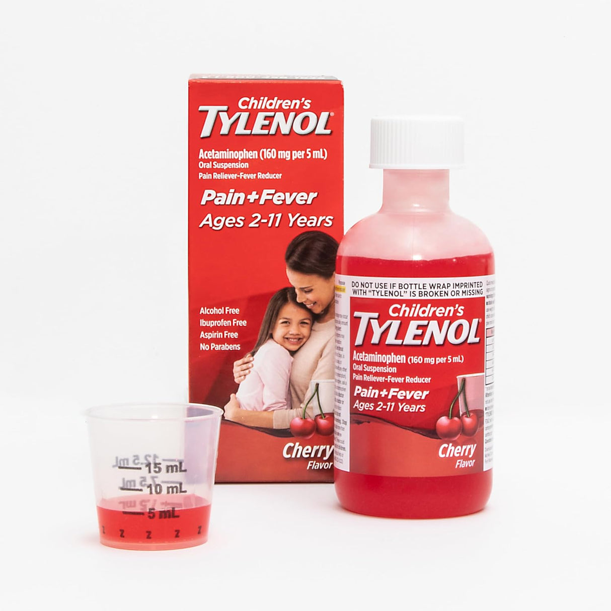 Children's Tylenol Liquid Pain & Fever Relief – Cherry, 4oz