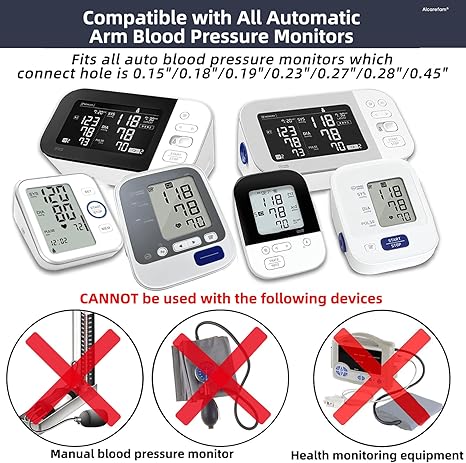 Large Replacement Blood Pressure Cuff – 8.7”–16.5”, 7 Connectors