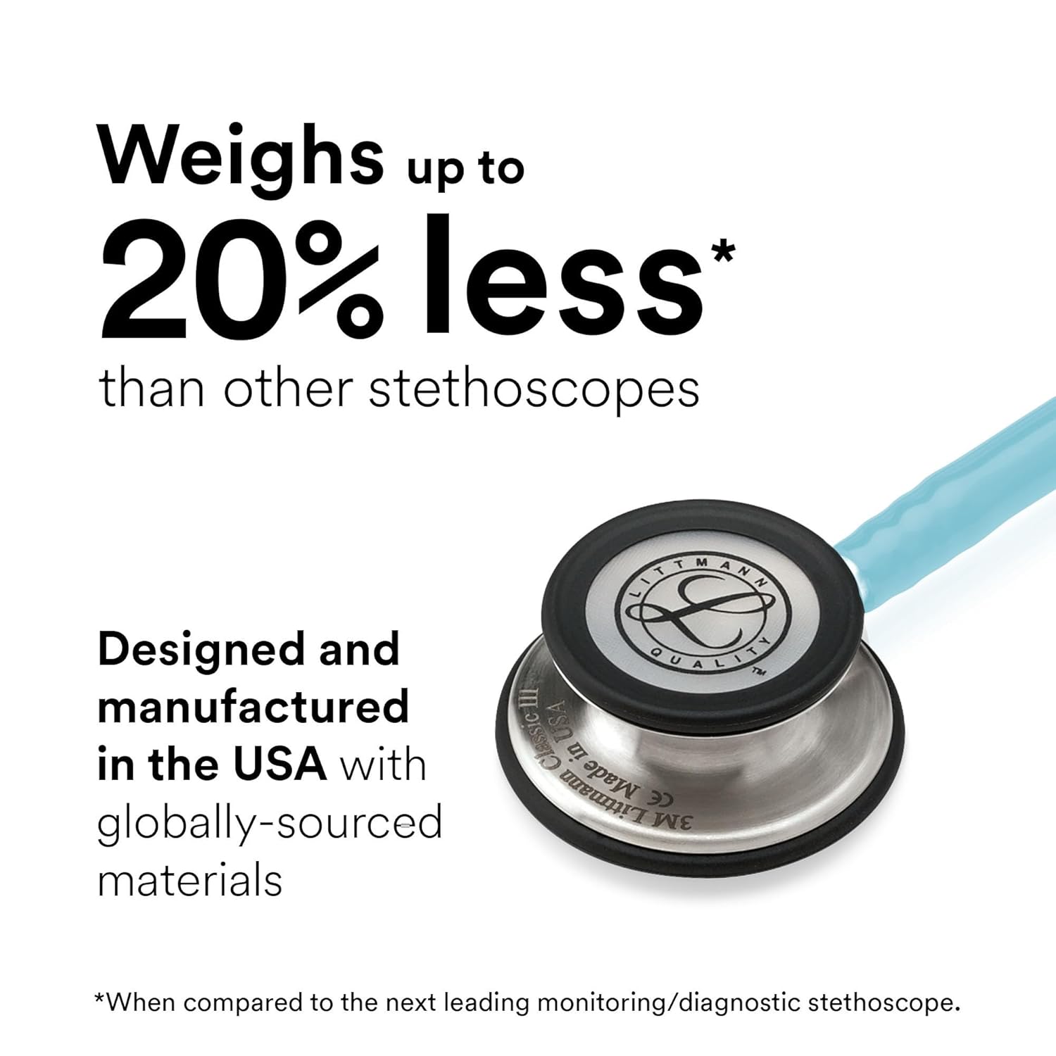 3M Littmann Classic III Stethoscope — Satin-Finish