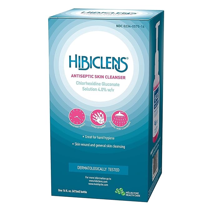 Hibiclens Antiseptic Skin Cleanser 16 oz Pump Bottle – 57516