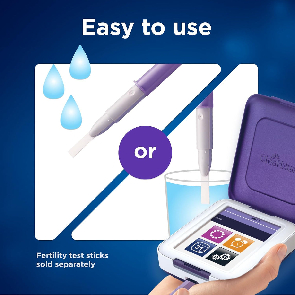 Clearblue Fertility Monitor with Touch Screen – 1 Ct