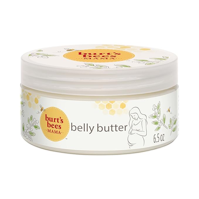 Burt’s Bees Belly Butter (6.5oz), Nourishing Pregnancy Cream