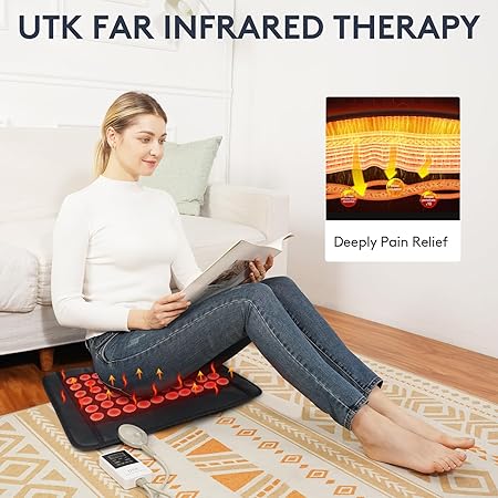 UTK Far Infrared Heating Pad – Small 19" x 15" Jade Back Heating Pad