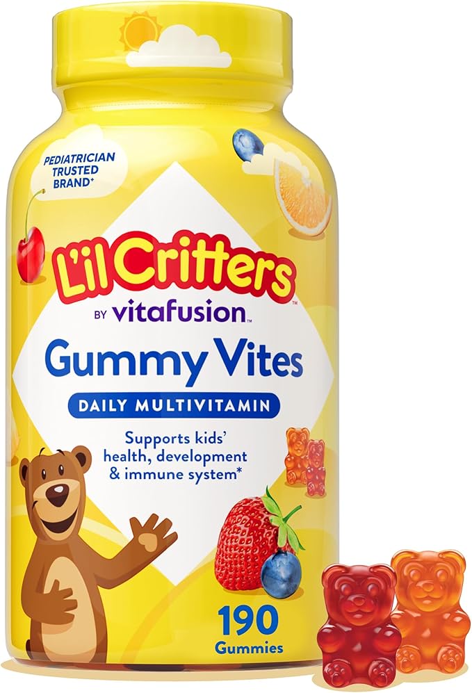 L'il Critters Gummy Vites Kids Multivitamins – 190 Count