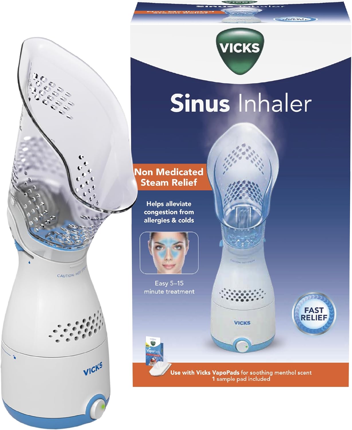 Vicks Sinus Inhaler – Non-Medicated Steam Relief