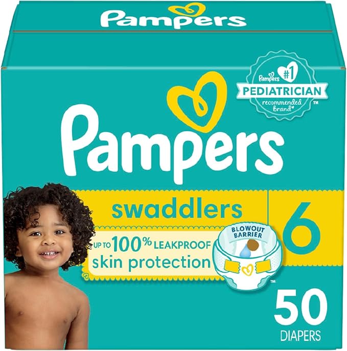 Pampers Swaddlers Diapers – Size 6