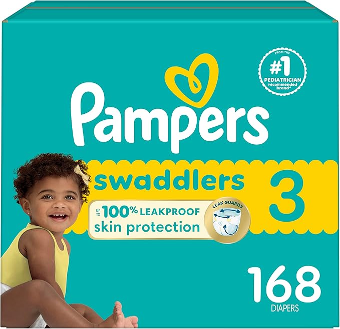 Pampers Swaddlers Diapers – Size 3
