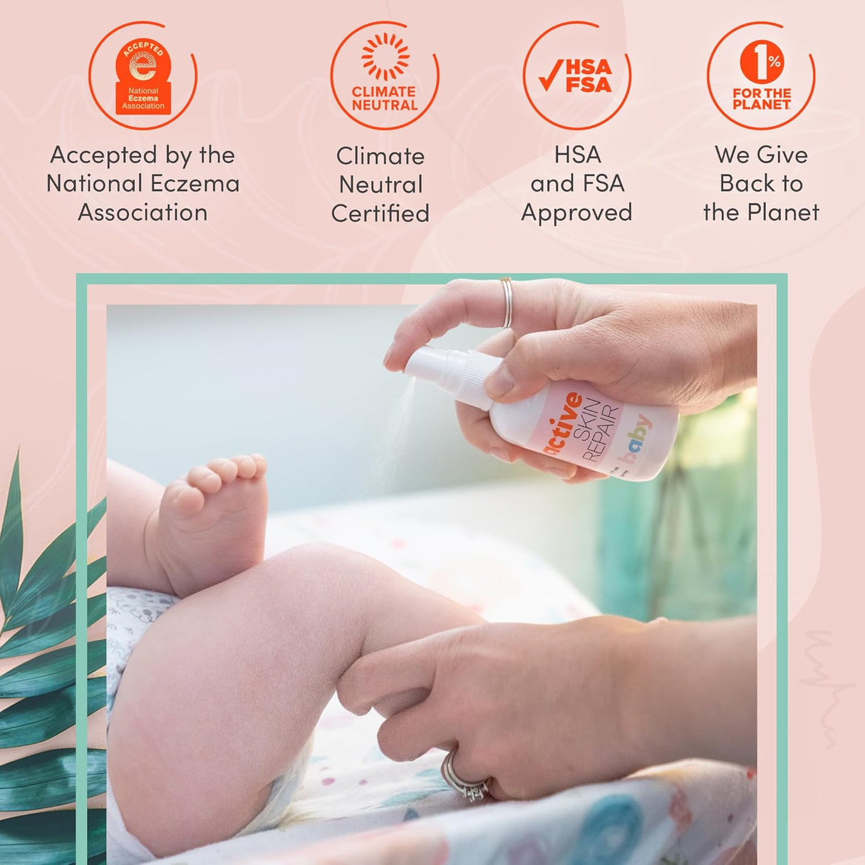 Active Skin Repair Baby First Aid Spray 3 oz – Natural Hypochlorous Acid