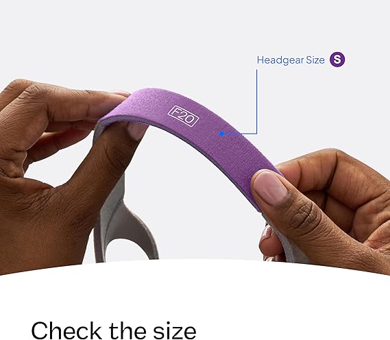 ResMed AirFit/AirTouch F20 Headgear – Small, Pink