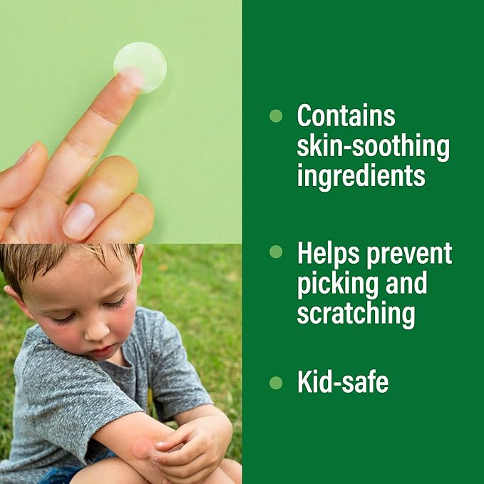 Sarna Bug Bite Relief Patches (27 Count), Hydrocolloid Stickers