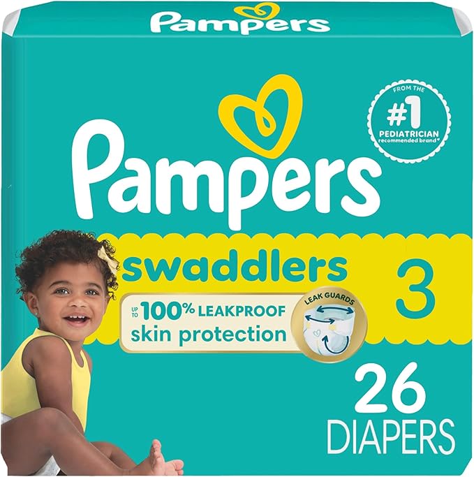 Pampers Swaddlers Diapers – Size 3