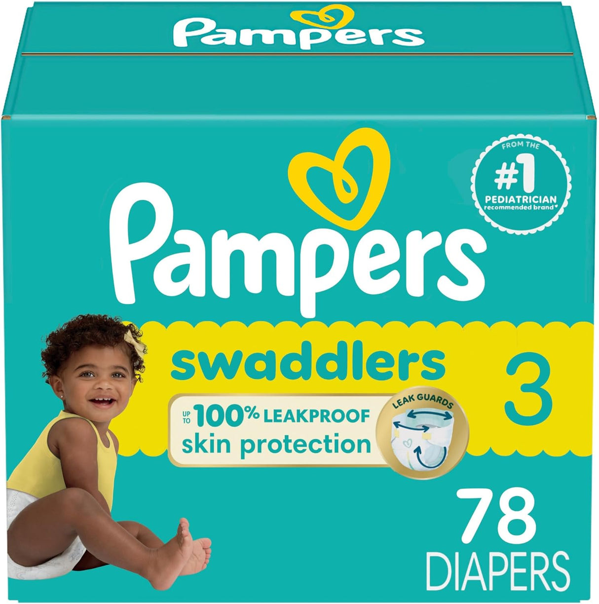Pampers Swaddlers Diapers – Size 3