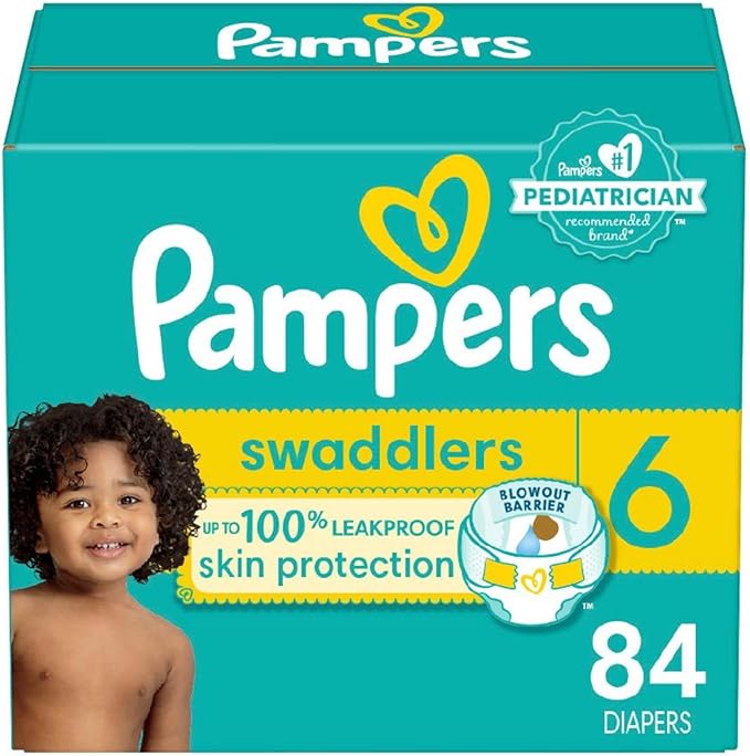 Pampers Swaddlers Diapers – Size 6