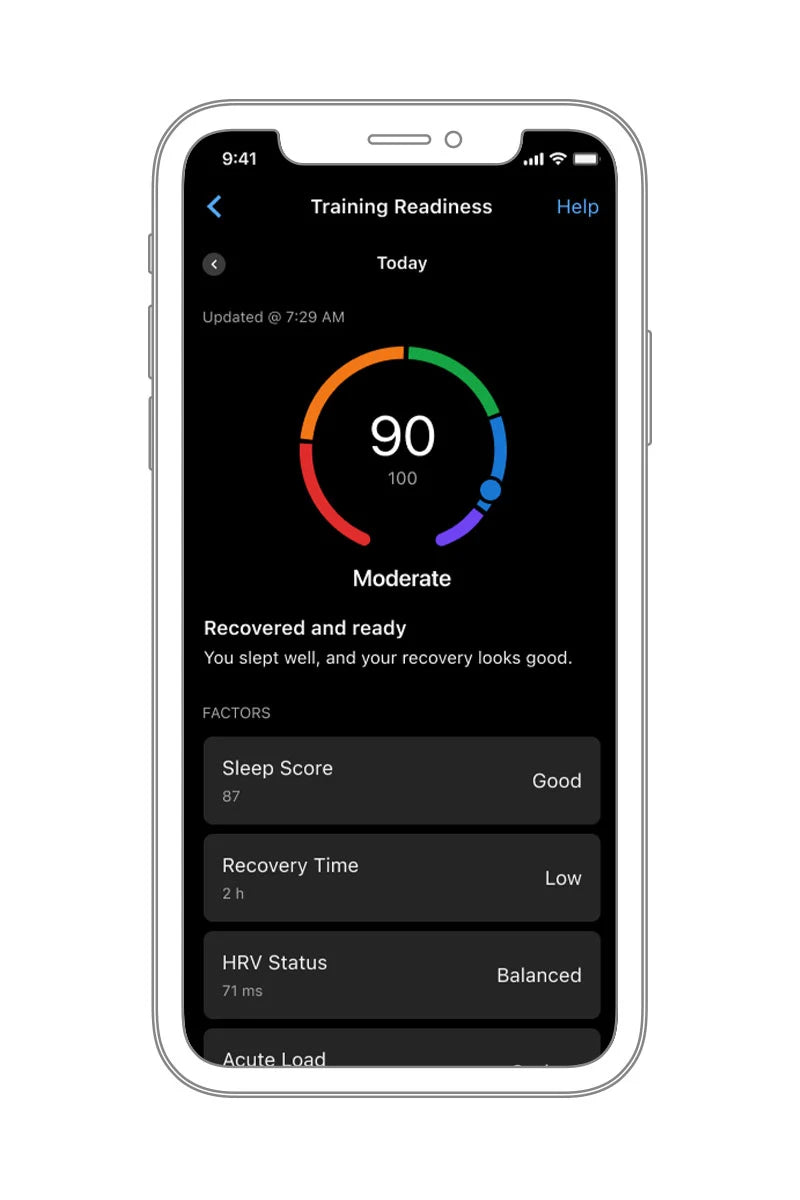 Garmin Index Sleep Monitor – Smart Upper Arm Sleep Tracking Band