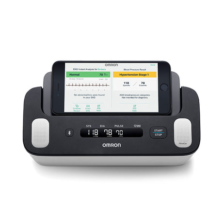 Omron BP7900 Wireless Blood Pressure + EKG Monitor with D-Cuff
