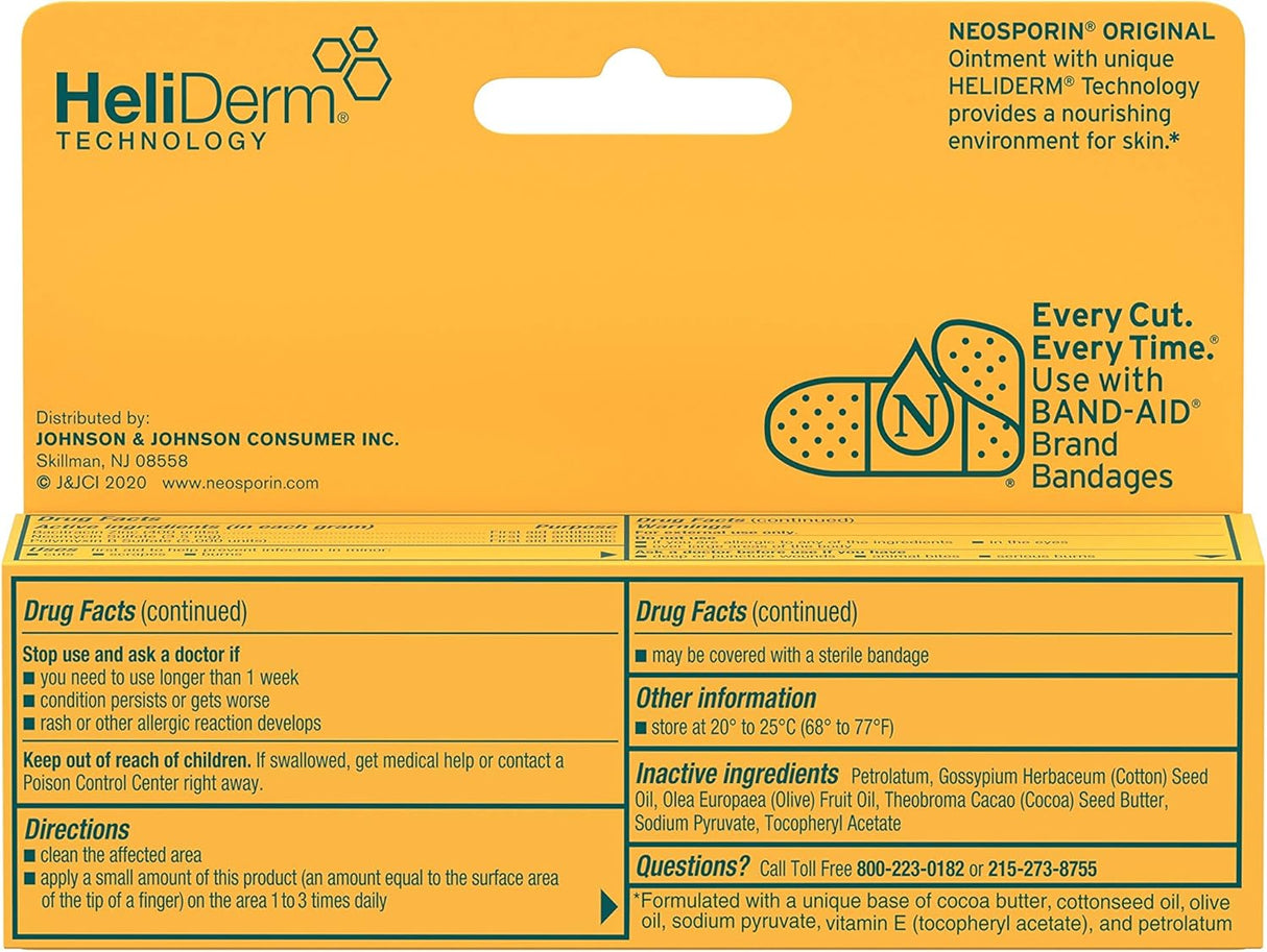 Neosporin Original First Aid Antibiotic Ointment, 1oz