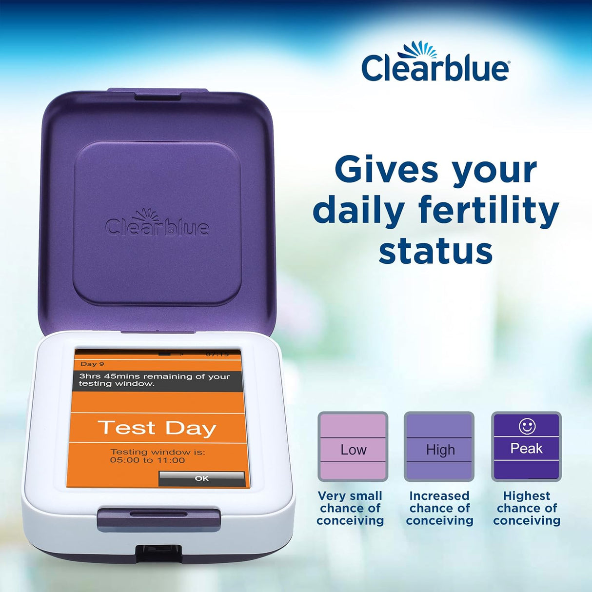 Clearblue Fertility Monitor with Touch Screen – 1 Ct