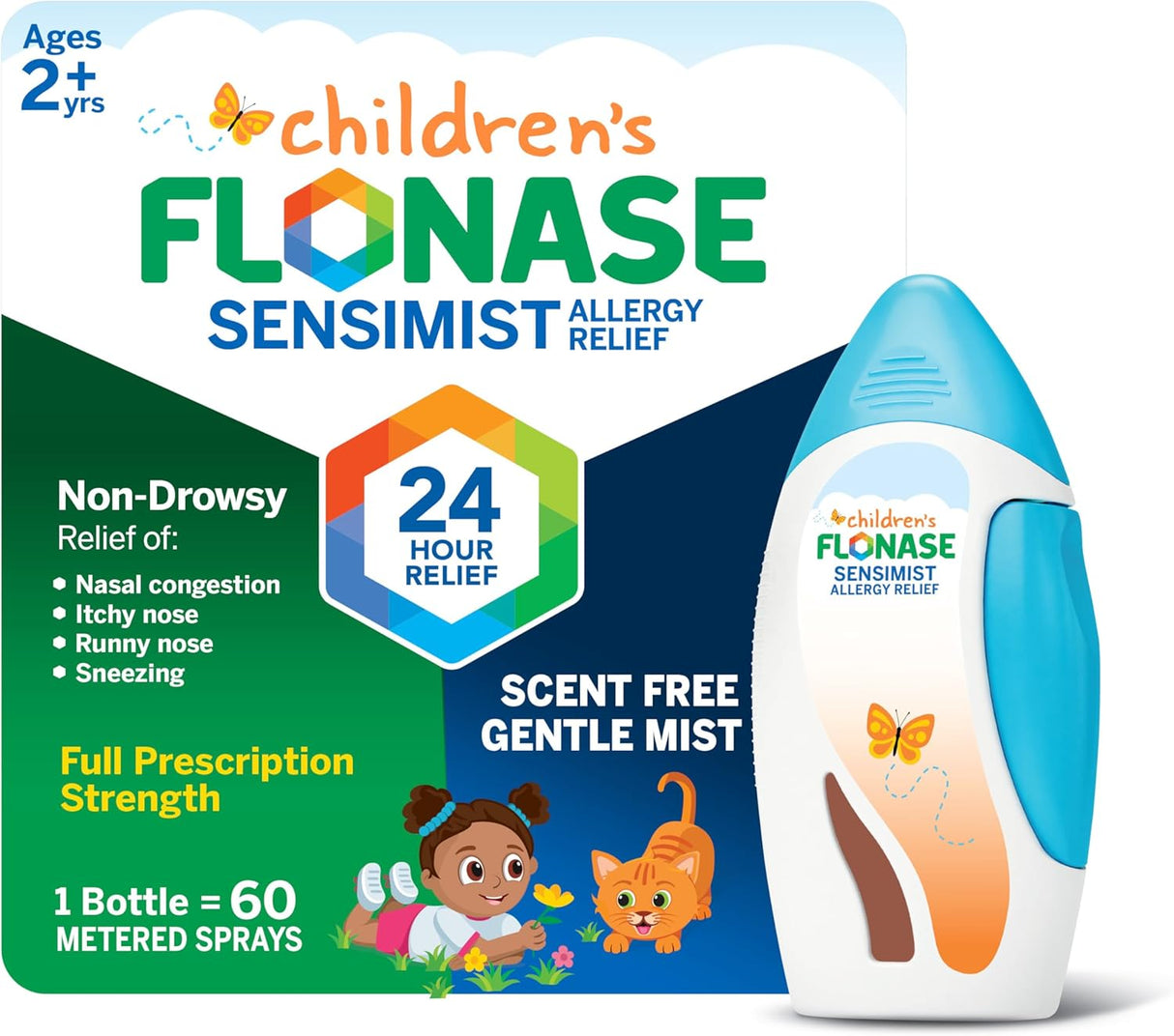 Flonase Children's Sensimist Allergy Relief Spray – 60 Sprays