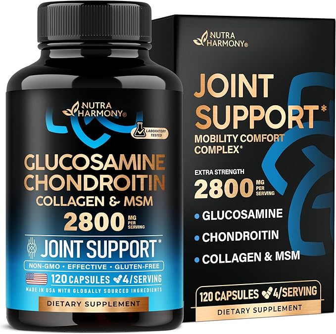 Glucosamine Chondroitin MSM Collagen – Joint Support Supplement